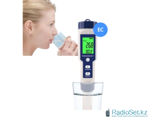 Измеритель качества воды GB579 PH, EC, TDS, SALT, TEMP